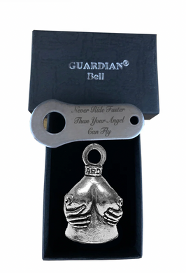Handful Guardian Angel Gremlin Bell plus Engraved Bell Hanger & Gift Box