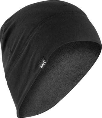 Zan Black Fleece Lined Beanie