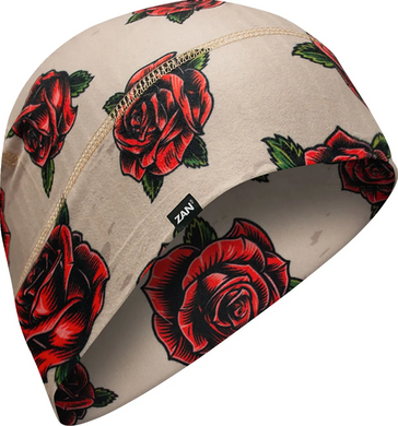 Zan Tattoo Roses Beanie