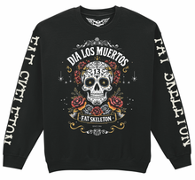 Fat Skeleton Dia Los Muertos Sweatshirt