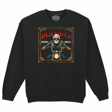 Old Guys Riding Bikes Sweatshirt