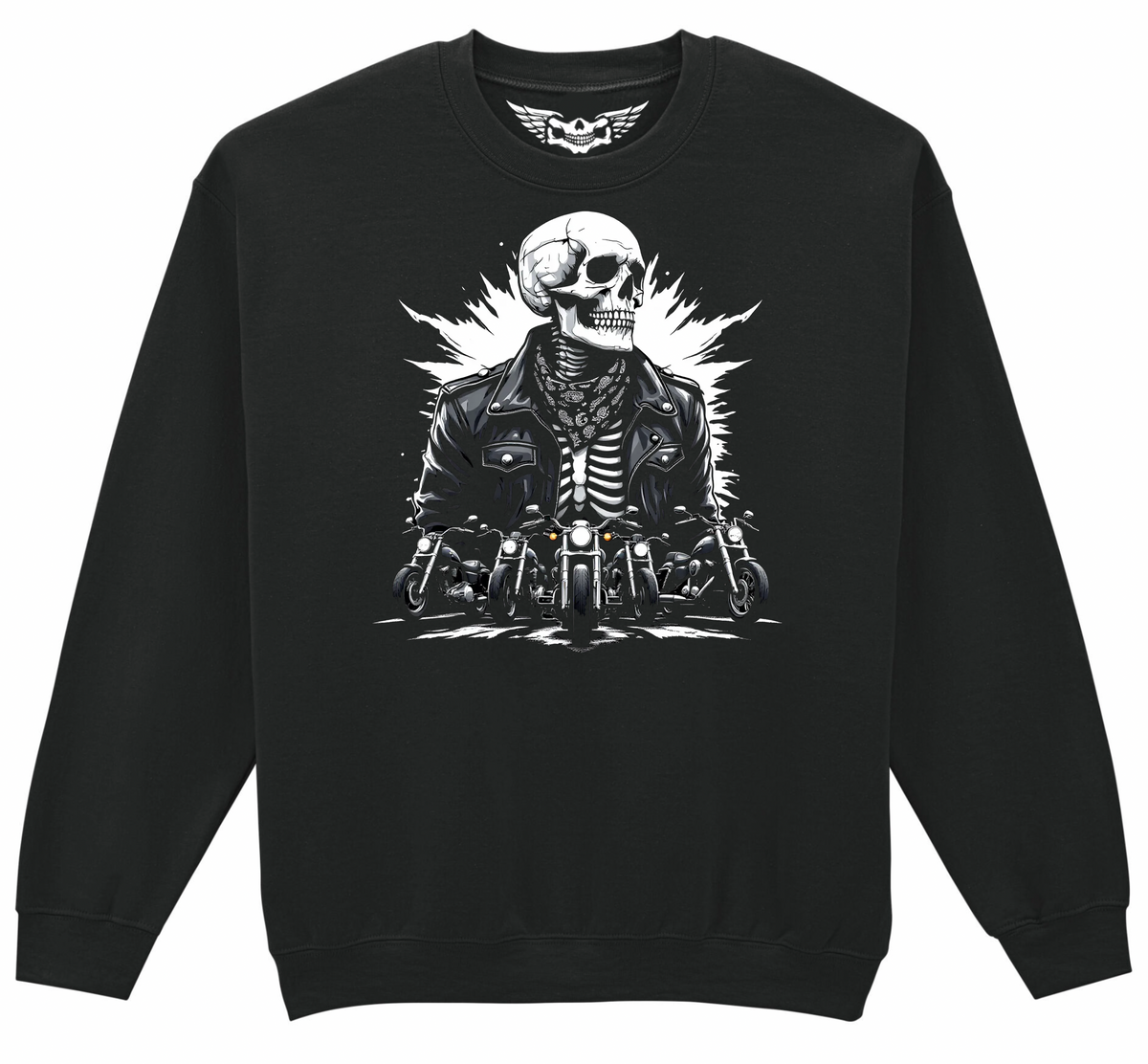 Fat Skeleton Brando Skeleton Sweatshirt | Fat Skeleton UK