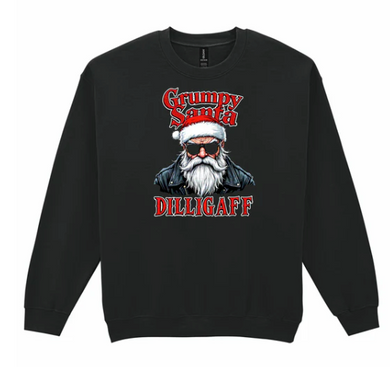 Grumpy Santa DILLIGAFF Sweatshirt