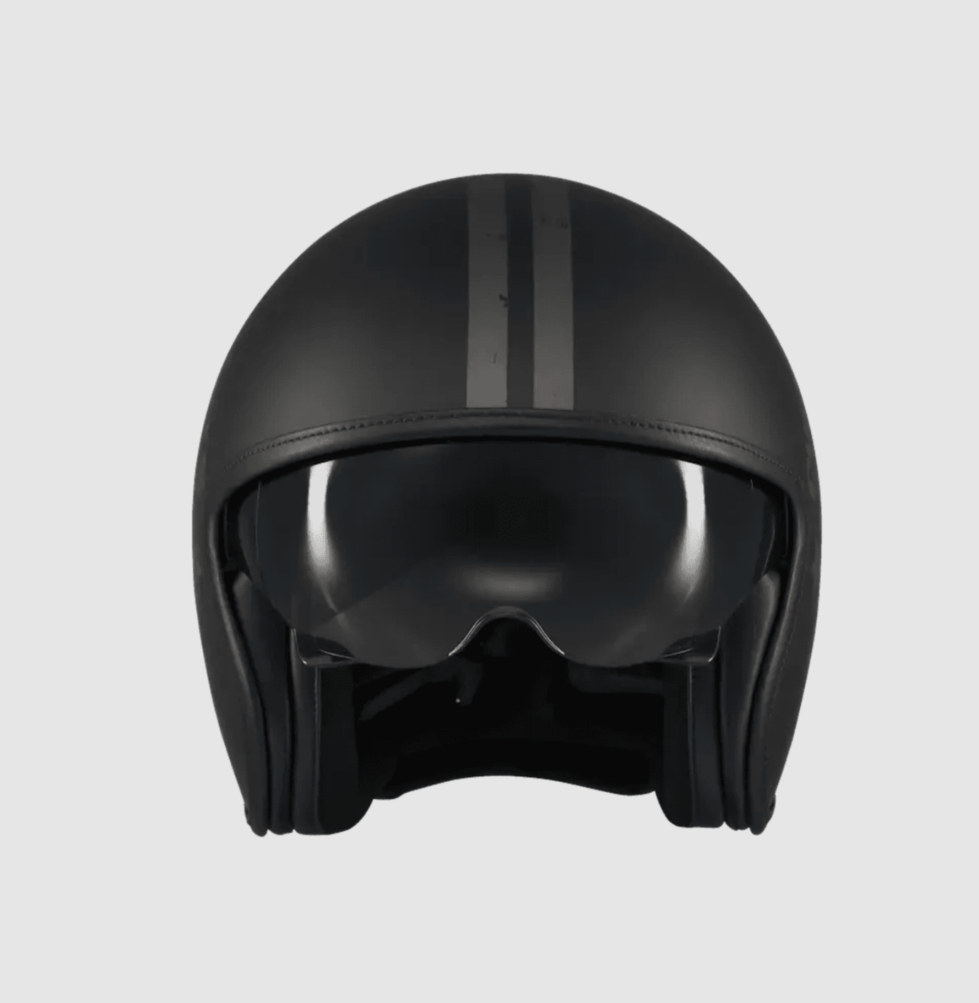 AXXIS HORNET S VINTAGE CLUB B1 – Matt Black Open Face Helmet
