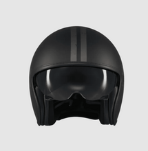 AXXIS HORNET S VINTAGE CLUB B1 – Matt Black Open Face Helmet Bundle - Fat Skeleton UK