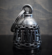 3D Live to Ride Bell Guardian Angel Bell