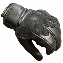 Urban Black Leather Mens Touchscreen Gloves