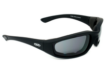 Global Vision Kickback Foam Padded Photochromic Rider Eyewear - Clear to Dark lens