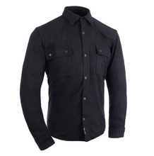 Oxford Kickback 3.0 Men‘s Black Armoured Riding Shirt - Fat Skeleton UK