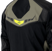 LS2 Garda Air MENS Mesh Textile Riding Jacket - Black / Hi-Viz Yellow - Fat Skeleton UK