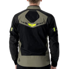 LS2 Garda Air MENS Mesh Textile Riding Jacket - Black / Hi-Viz Yellow - Fat Skeleton UK