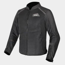 LS2 Breeze Mens Textile Riding Jacket Black - Fat Skeleton UK