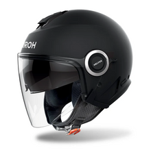 Airoh Helyos - Black Matt Open Face Helmet - Fat Skeleton UK