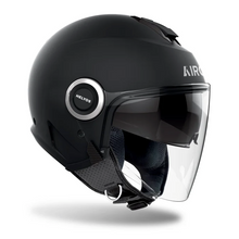 Airoh Helyos - Black Matt Open Face Helmet - Fat Skeleton UK