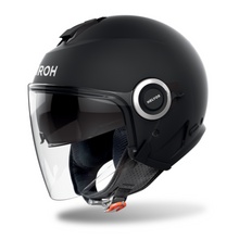 Airoh Helios Matt Black Open Face Helmet - Fat Skeleton UK