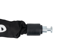 Oxford Alarm Chain10 10mm Square Motorcycle Lock & Chain with Alarm - Fat Skeleton UK