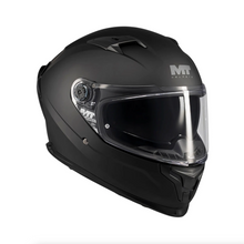 MT Braker SV Pure Matt Black Full Face Motorcycle Helmet - Fat Skeleton UK