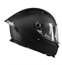 MT Braker SV Pure Matt Black Full Face Motorcycle Helmet - Fat Skeleton UK
