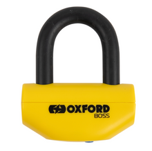 Oxford Boss 16 Motorcycle Disc Lock - 16mm Shackle - Fat Skeleton UK