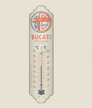 Ducati Moto Servizio Meccanica Wall Thermometer - Fat Skeleton UK