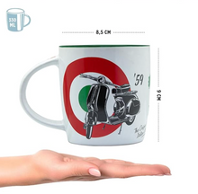 Vespa The Italian Classic Scooter Mug - Fat Skeleton UK