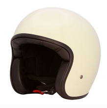 Merlin Low Profile Naked Vintage White Open Face ECE 22-06 Helmet - Fat Skeleton UK