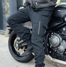 Merlin Repton D3O Black Jogger Motorcycle Rider Armoured Trousers - Fat Skeleton UK