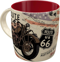 Route 66 Bike Map Mug - Fat Skeleton UK
