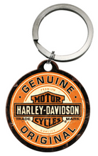 Genuine Harley Davidson Motor Oil Key Ring - Fat Skeleton UK