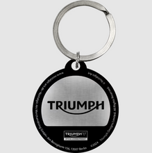 Genuine Triumph Logo Key Ring - Fat Skeleton UK