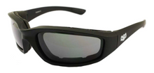 Daytona 2.5 Bi Focal Dark Lens Rider Glasses with Clam shell case - Fat Skeleton UK