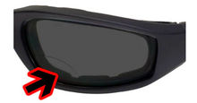 Daytona 2.5 Bi Focal Dark Lens Rider Glasses with Clam shell case - Fat Skeleton UK