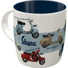 Vespa Retro Scooter Model Range Mug