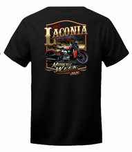 2026 Laconia USA Event Rally T Shirt - Vintage Design