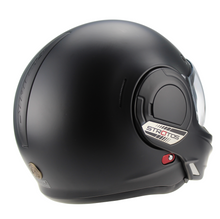 Viper 180 degree Flip Over Open & Full Face VPR.303 Cruiser Style Matt Black Helmet