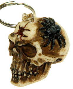 Resin Skull Keyrings