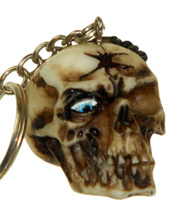Resin Skull Keyrings