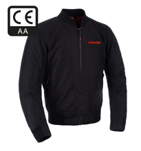 Armr Waterproof Black Bomber Jacket 2.0
