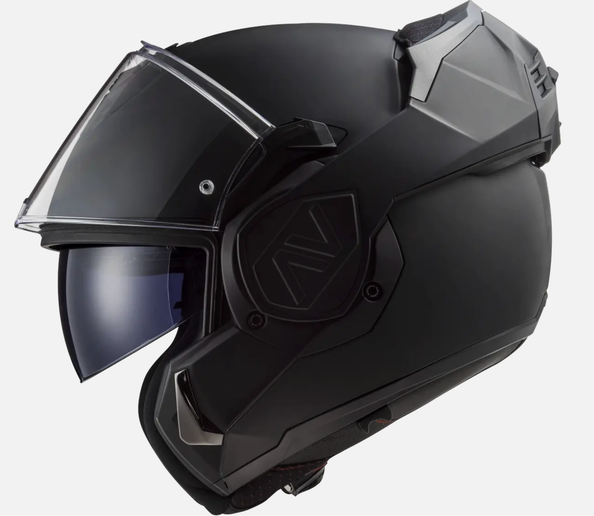 ls2 ff386 modular open face helmet matte black l LS2 FF906 ADVANT Modular Flip Front Full / Open Face Motorcycle Helmet Matt Black