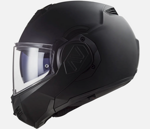 LS2 FF906 ADVANT Modular Flip Front Full / Open Face Motorcycle Helmet Matt Black