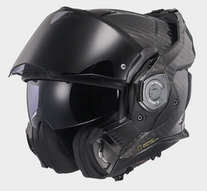 LS2 FF901 ADVANT X MATT Finish Carbon Fibre Modular Flip Front Full / Open Face Motorcycle Helmet