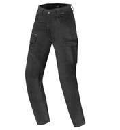Merlin Remy II D3O Black Cargo Jeans - Fat Skeleton UK