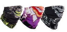 Bike-It  Neck Tubes - 6 pack - 3 Digital Urban Camo Designs & 3 Skull Designs