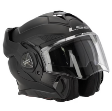 LS2 Advant X 180 degree flip front Matt Black Motorcycle Helmet