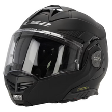 LS2 Advant X 180 degree flip front Matt Black Motorcycle Helmet