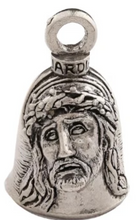 Jesus Christ Crown of Thorns & Cross Guardian Angel Bell - Fat Skeleton UK