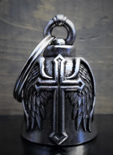 Cross & Wings Guardian Angel Bell - Fat Skeleton UK