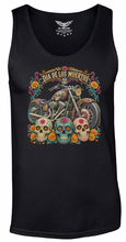 Dia de los Meurtos Chopper Biker Vest by Fat Skeleton