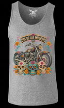 Dia de los Meurtos Chopper Biker Vest by Fat Skeleton