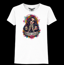 Never Forget Soft Touch Ladies T Shirt